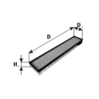 WKŁAD FILTRU POWIETRZA WA60550