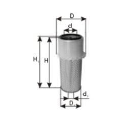 WKŁAD FILTRU POWIETRZA WA30470