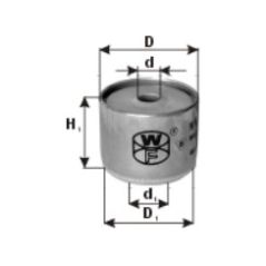 WKŁAD FILTRU PALIWA WP433X, 2 image