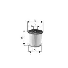 WKŁAD FILTRU PALIWA WP1516X