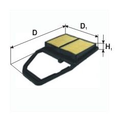 WKŁAD FILTRU POWIETRZA WA59253