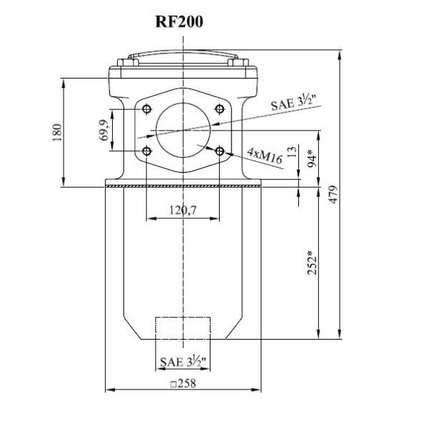 Filtr powrotny RF200