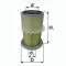 WKLAD FILTRU POWIETRZA WA30621